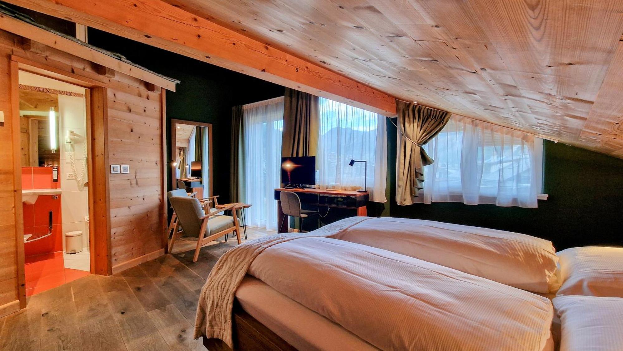 Amber Ski-In/Out Hotel & Spa Saas-Fee Exterior foto